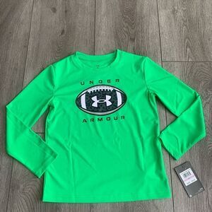 Under armour boys graphic football long sleeve shirt
